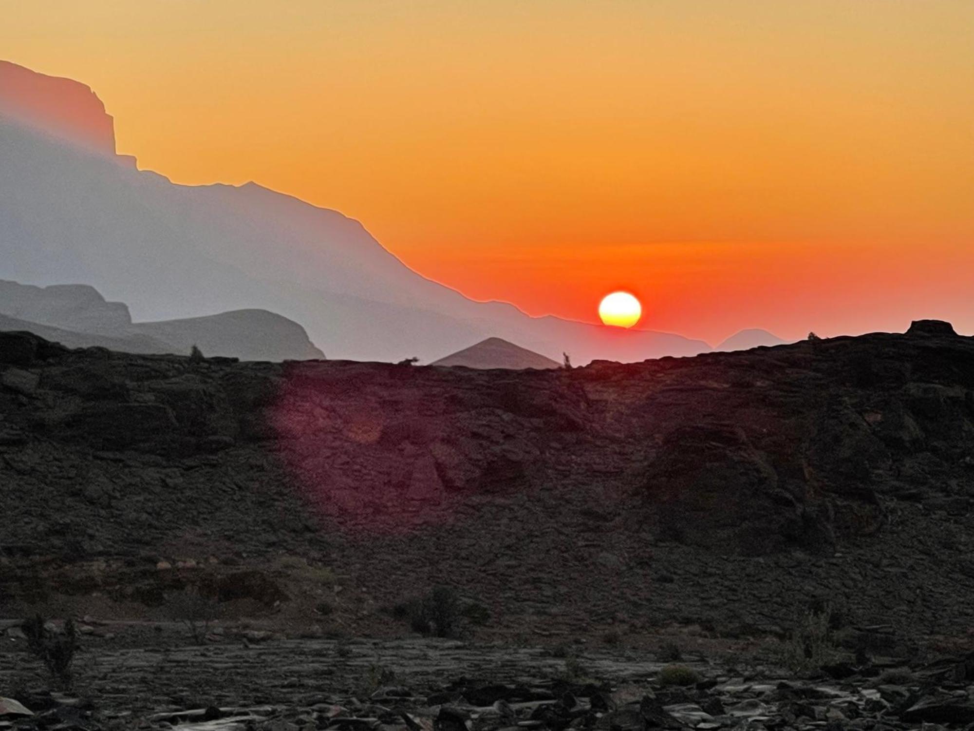 Villa Jebel Shams Sky à Misfāh Extérieur photo